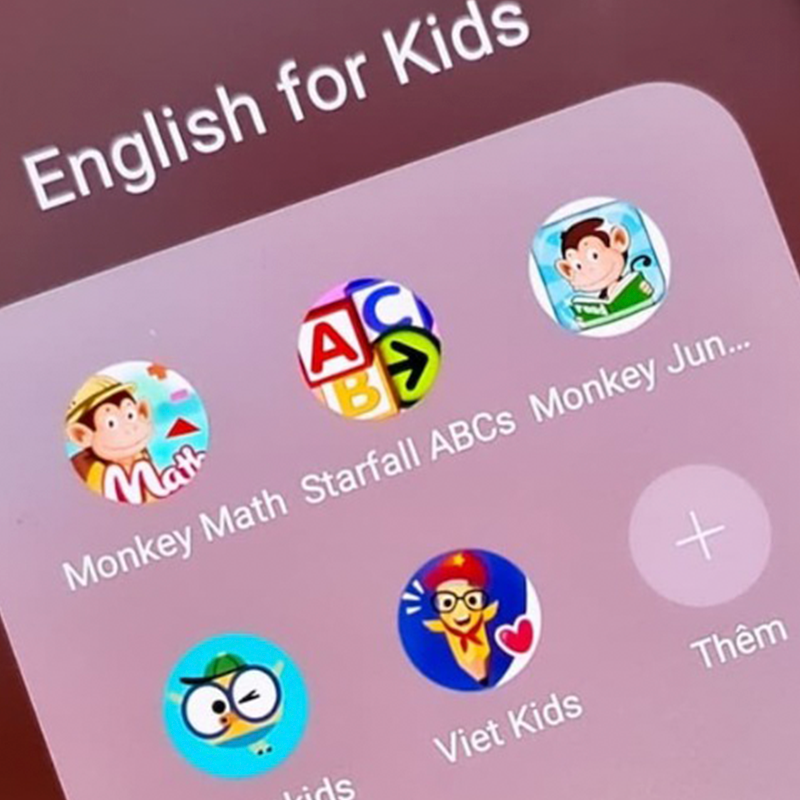 App học tiếng Anh cho trẻ